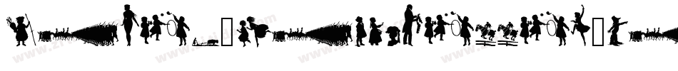 Mixed-Silhouettes-Five字体转换