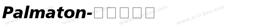 Palmaton字体转换