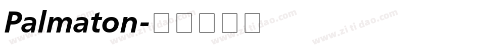 Palmaton字体转换