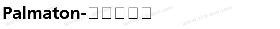 Palmaton字体转换
