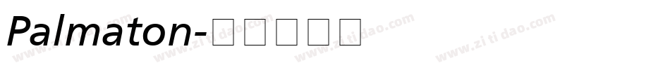Palmaton字体转换