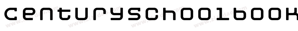CenturySchoolbookBT-Monospace字体转换