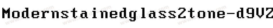 Modernstainedglass2tone-d9VZ字体转换