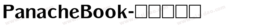 PanacheBook字体转换