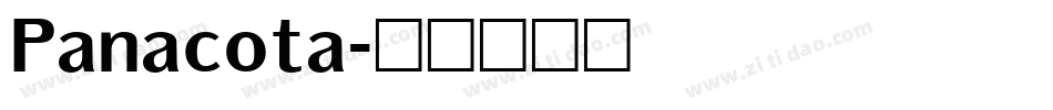 Panacota字体转换
