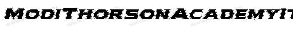 ModiThorsonAcademyItalic-nzXY字体转换 ModiThorsonAcademyItalic-nzXY字体转换