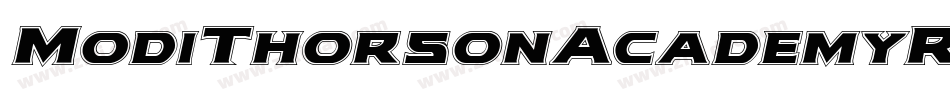 ModiThorsonAcademyRegular-lyLV字体转换