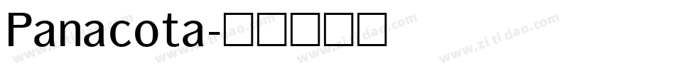 Panacota字体转换