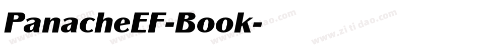 PanacheEF-Book字体转换