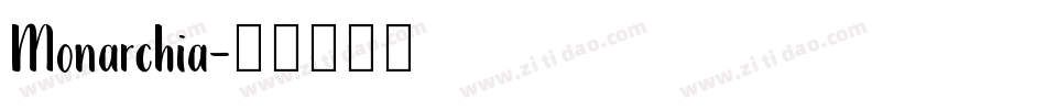 Monarchia字体转换
