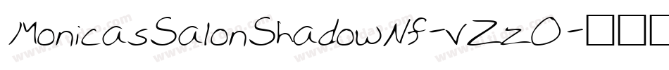 MonicasSalonShadowNf-vZzO字体转换
