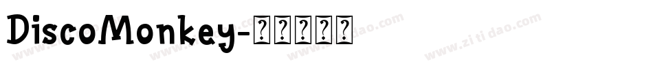 DiscoMonkey字体转换
