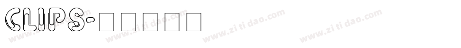 CLIPS字体转换