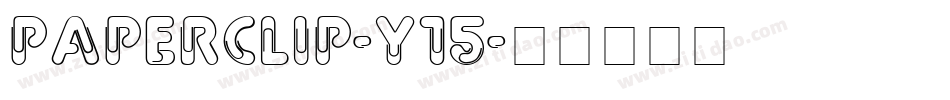 PaperClip-y15字体转换