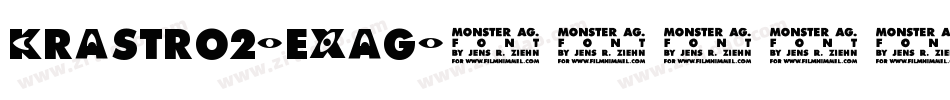 KrAstro2-EXAg字体转换