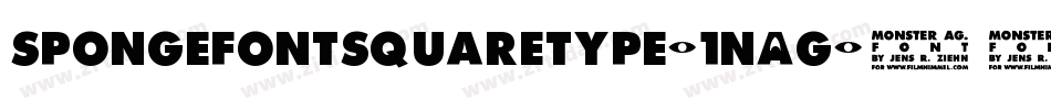 SpongefontSquaretype-1nAg字体转换