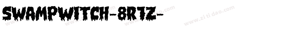 SwampWitch-8R7z字体转换