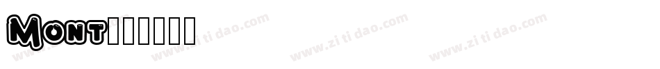 Mont字体转换