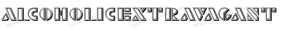 AlcoholicExtravagant字体转换 AlcoholicExtravagant字体转换