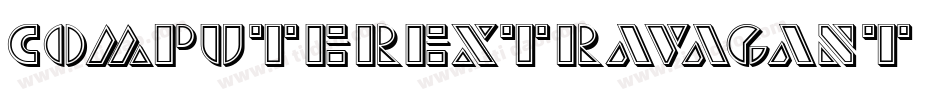 ComputerExtravagant字体转换 ComputerExtravagant字体转换