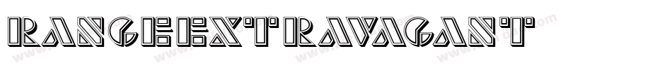 RangeExtravagant字体转换