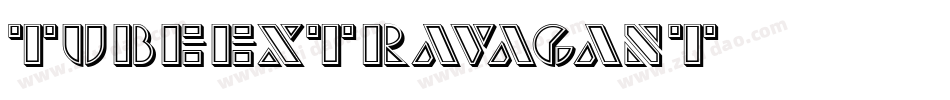 TubeExtravagant字体转换
