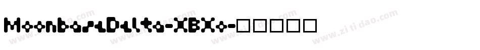 MoonbaseDelta-XBXo字体转换