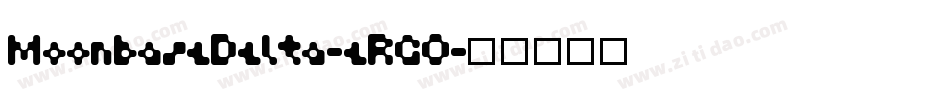 MoonbaseDelta-eRGO字体转换