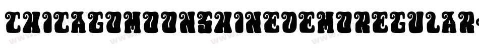ChicagoMoonshineDemoRegular-7GZB字体转换