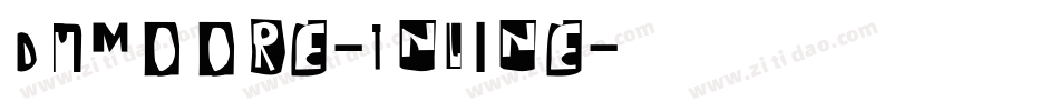 DuMoore-Inline字体转换
