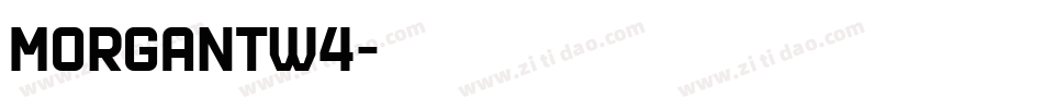 MorganTw4字体转换