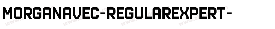 MorganAvec-RegularExpert字体转换
