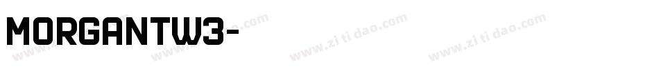 MorganTw3字体转换