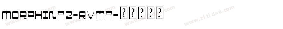 Morphina2-RvMA字体转换