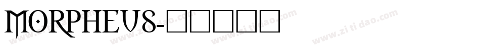MORPHEUS字体转换