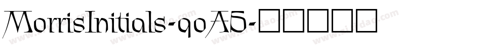 MorrisInitials-qoA5字体转换