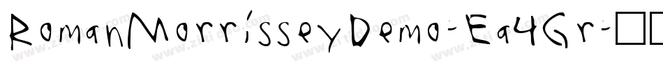RomanMorrisseyDemo-Ea4Gr字体转换