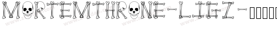 MortemThrone-LjgZ字体转换