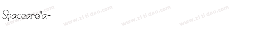 Spacearella字体转换