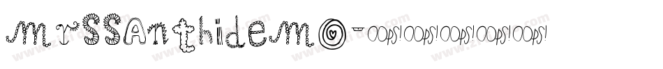 MrsSanthidemo字体转换