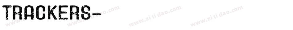 Trackers字体转换