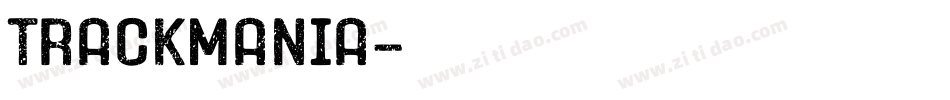 Trackmania字体转换