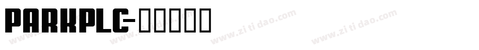 PARKPLC字体转换