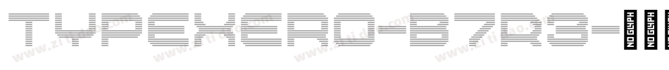 TypeXero-B7R3字体转换 TypeXero-B7R3字体转换