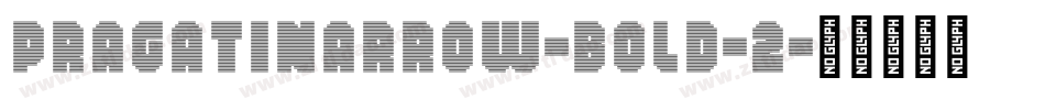 PragatiNarrow-Bold-2字体转换