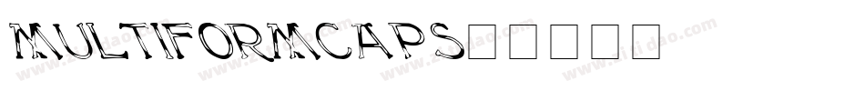 MultiformCaps字体转换