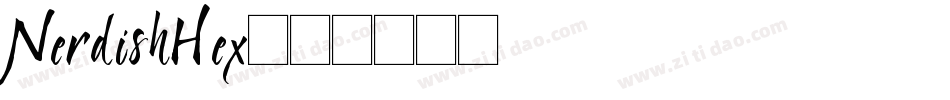 NerdishHex字体转换