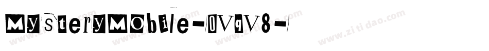 MysteryMobile-OVqV8字体转换