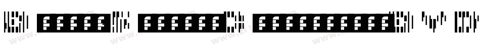 BrokenScannerCondensed-6BVD字体转换