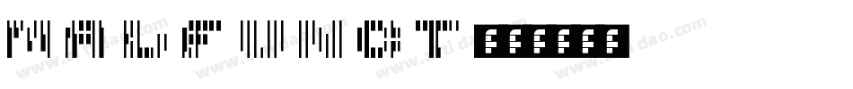 MALFUNCT字体转换